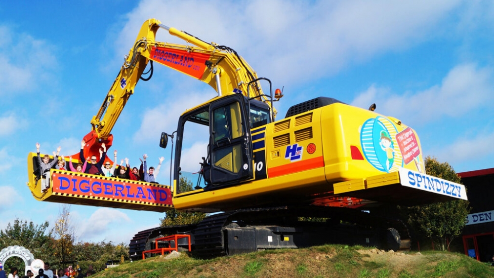 英國鏟泥車主題樂園Diggerland。