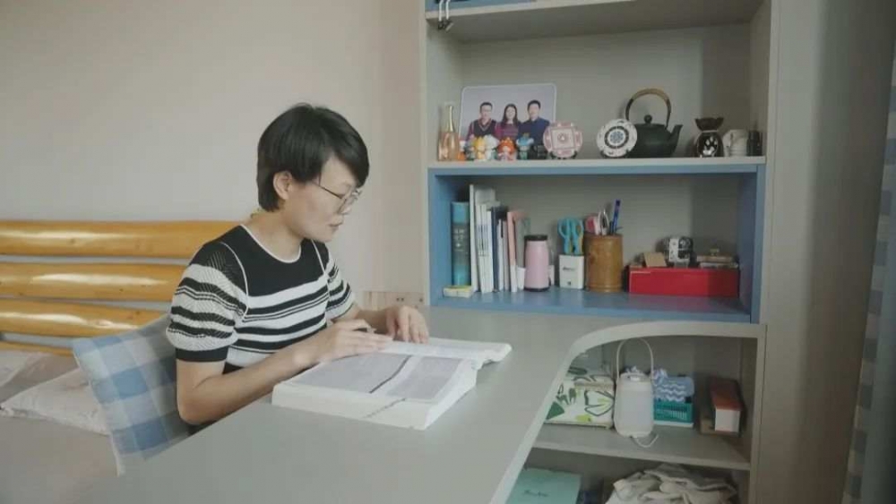 為了獲得博士班取錄，她花了4年時間準備。