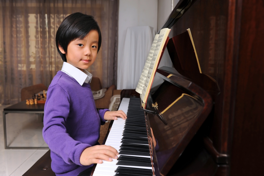 內地有媽媽發現自閉症兒子有音樂天賦。