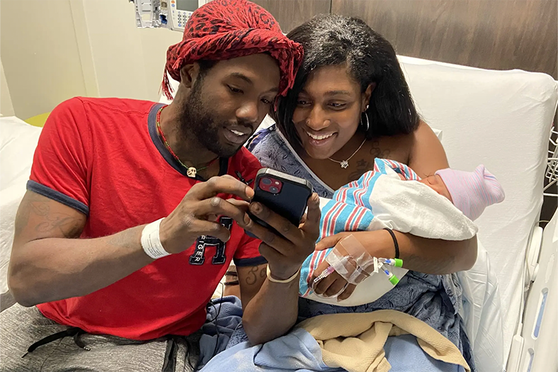 父母都非常滿意「Nugget」這個名字