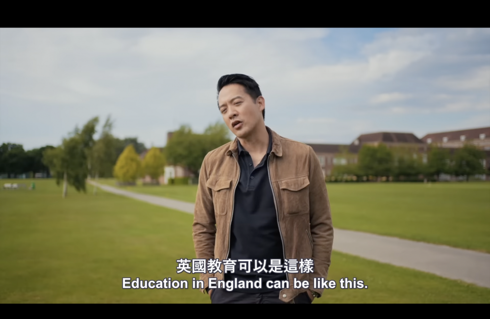 Jason感恩母校一直以來的陪伴和鼓勵