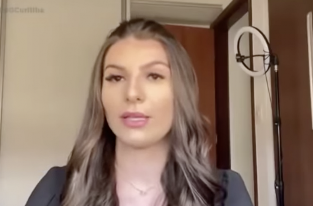 22歲的Nicolly外型出眾，身材火辣，被人妻找上當「忠誠檢查員」。