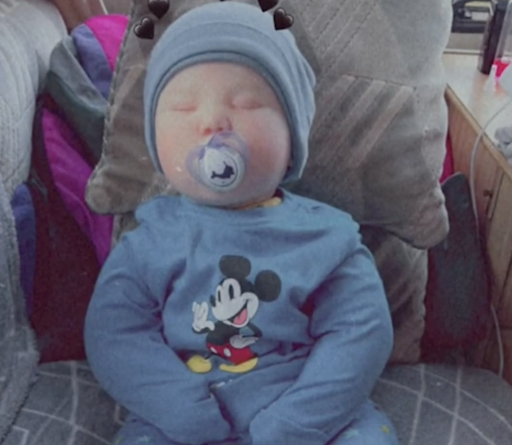 外國一名媽媽把再生娃娃當小孩養