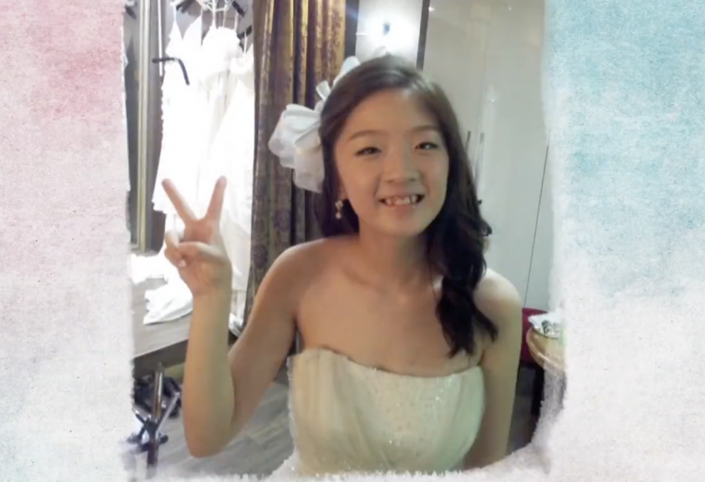 當時18歲未婚先孕的韓國女子金寶賢。