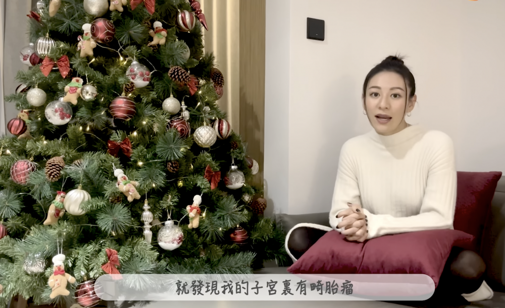 江若琳認為自己是個容易懷孕的女人,沒想到會因為子宮畸胎瘤影響懷孕進度。