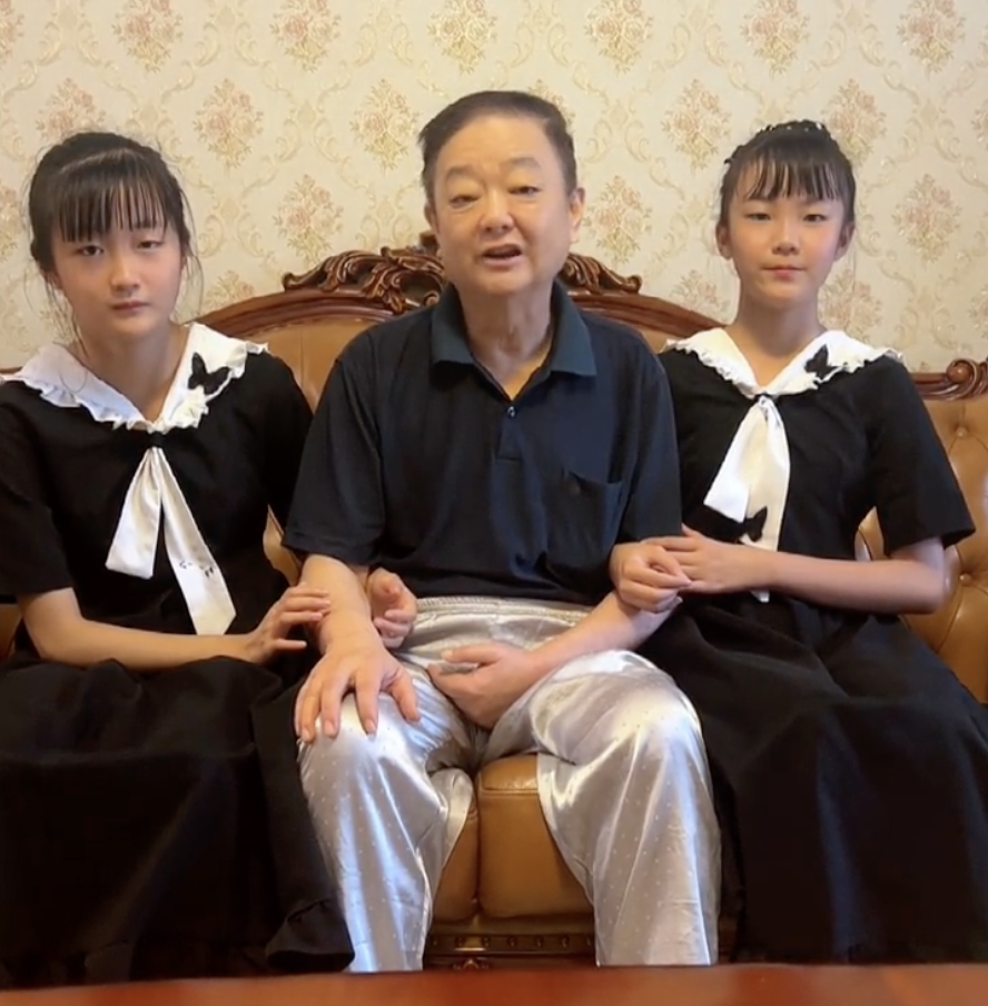 盛海琳的丈夫於不久前因心臟病驟逝。