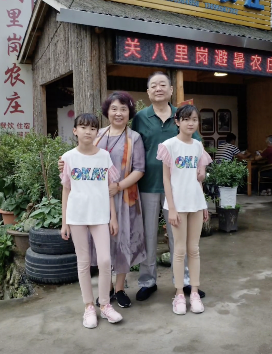 盛海琳並不後悔自己當年高齡懷孕的決定。