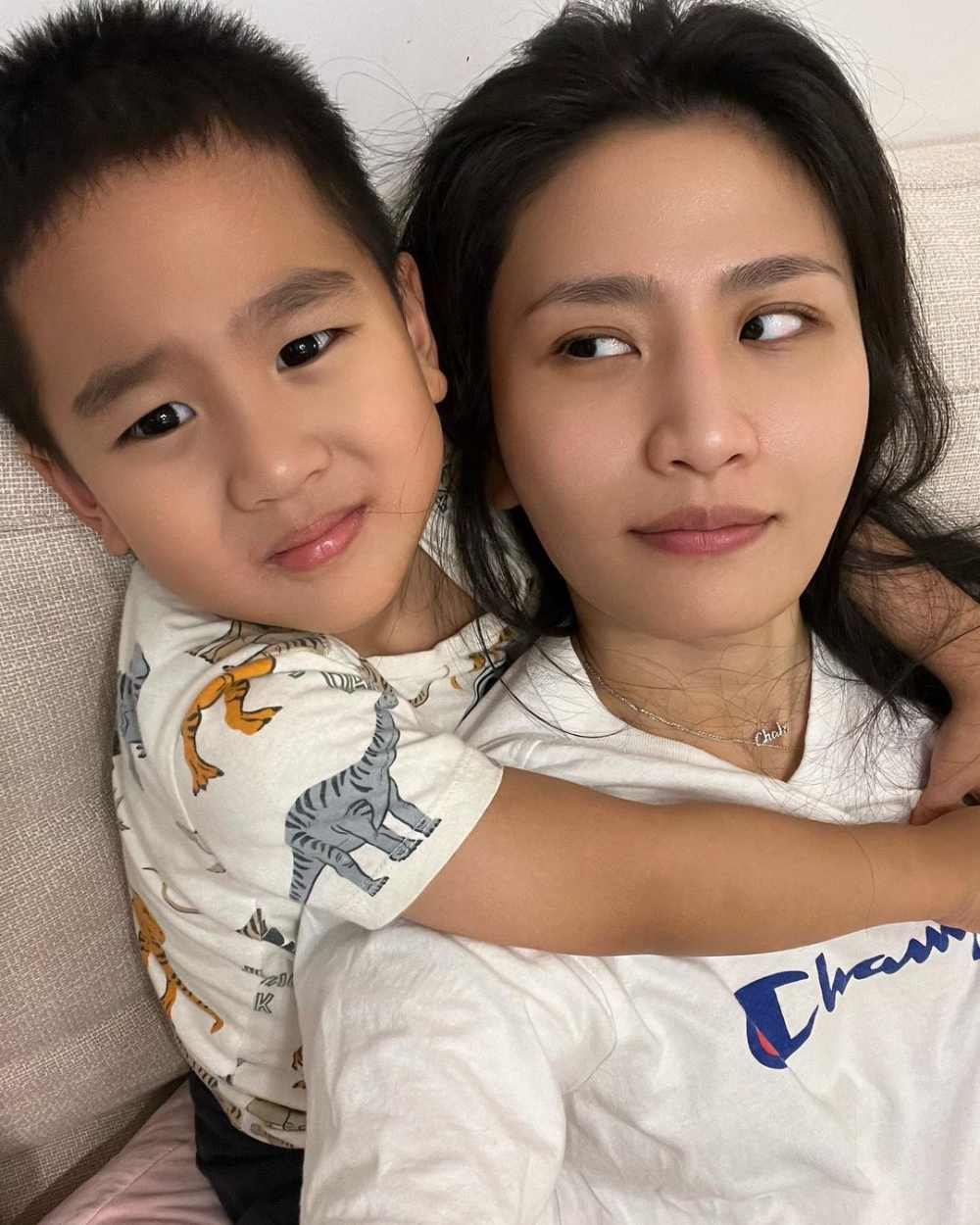 Coffee和兒子翟德彥（伯伯）已經同房4年。