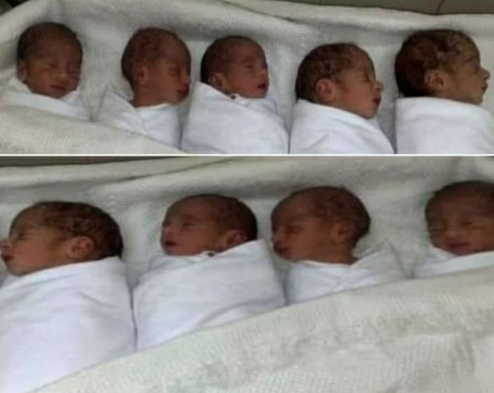 西非有名媽媽於19個月前曾一口氣誕下9胞胎