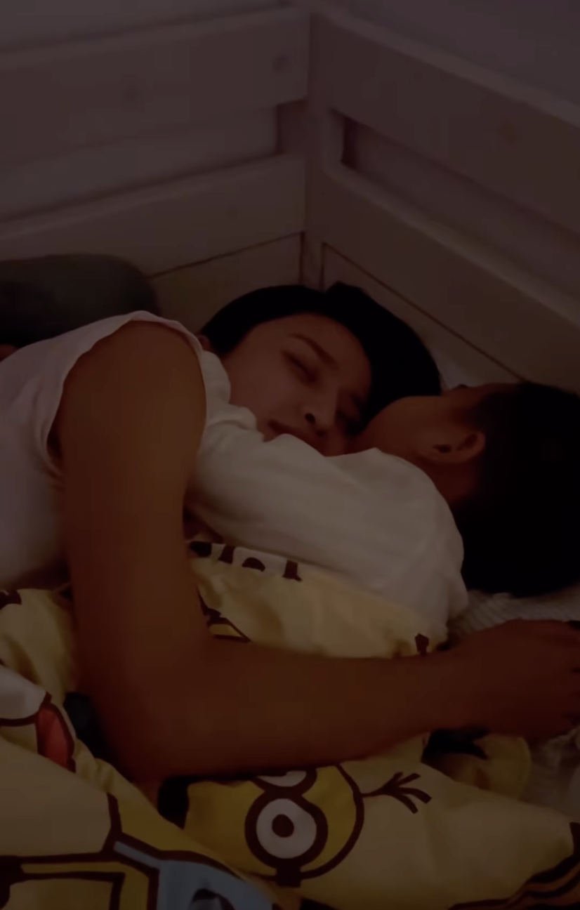 反倒是Coffee非常不捨，最後還是到兒子房間找對方一起睡。