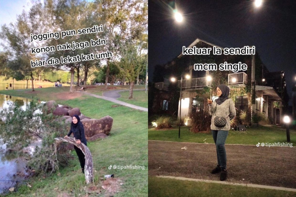 女子自嘲過著「偽單身」生活。