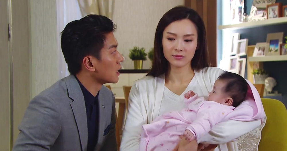 媽媽自去年懷孕後,就一直停職留薪