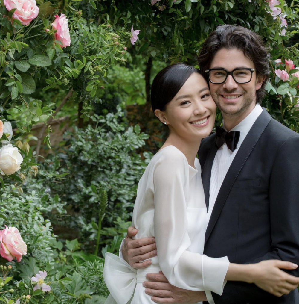 陳法拉和法籍丈夫在2019年結婚。