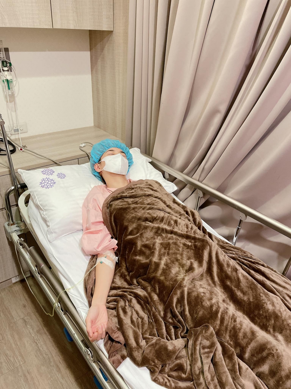 林舒語發文透露BB胎停。