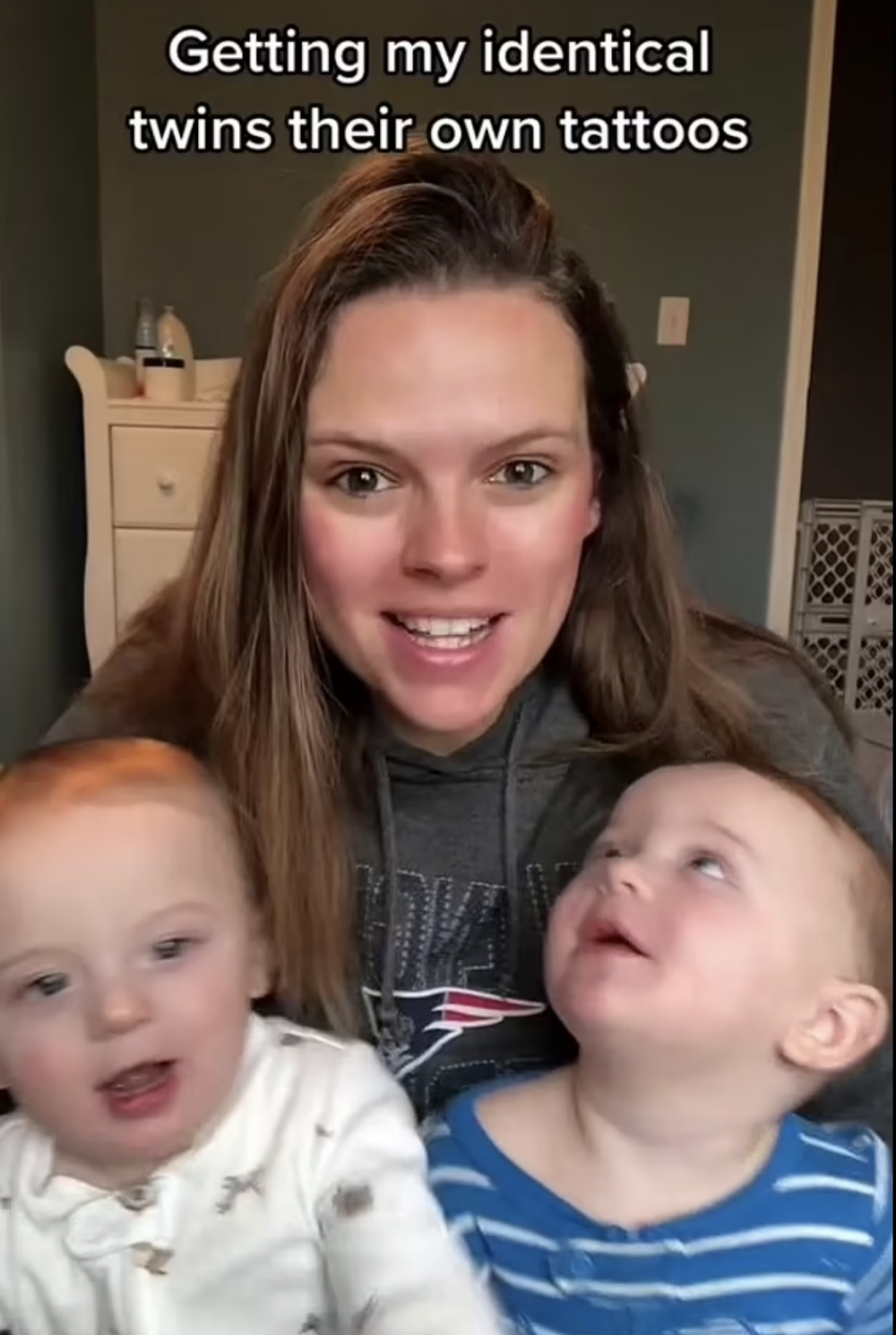 Jennifer笑言想帶孖仔去紋身，即時被網友抨擊。