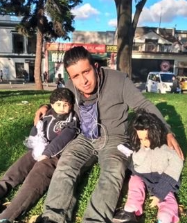 男子與未婚妻已育有一男一女，驟眼看是一個快樂的家庭。