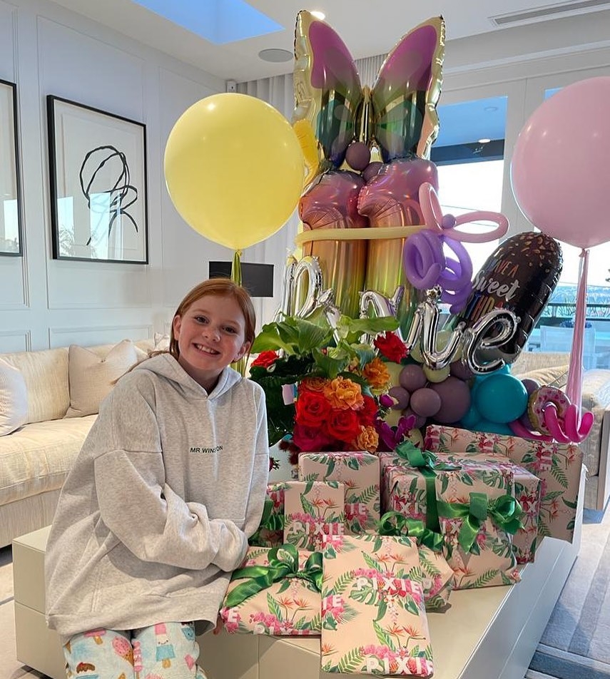 去年剛滿11歲的Pixie收到許多生日祝福。