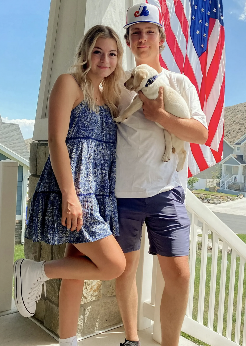 Lauren和老公Lucas是高中同學。