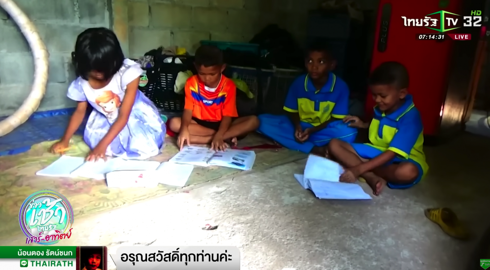 她希望每位孩子都能上學，只要他們還想讀書她都不會怕辛苦，努力賺錢，更教導子女做個善良的人 。