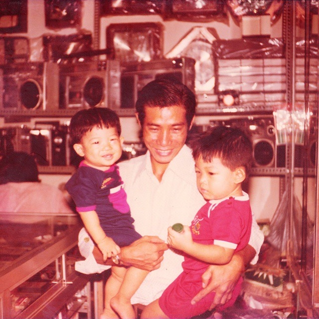 父親邊工作邊學習的精神影響了古啟麟。