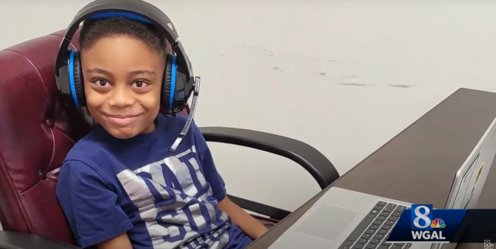 現時9歲的David Balogun用了不到3年的時間，就成功取得中學畢業的資格。