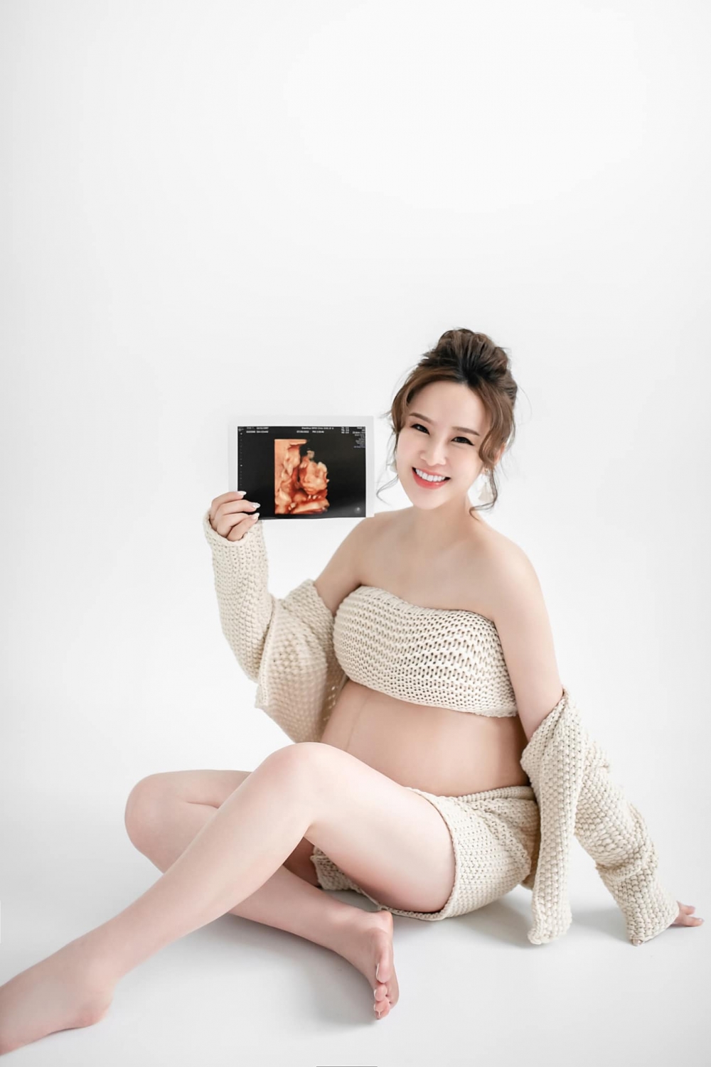 台灣主播張齡予和丈夫育有一名3個月大的兒子。