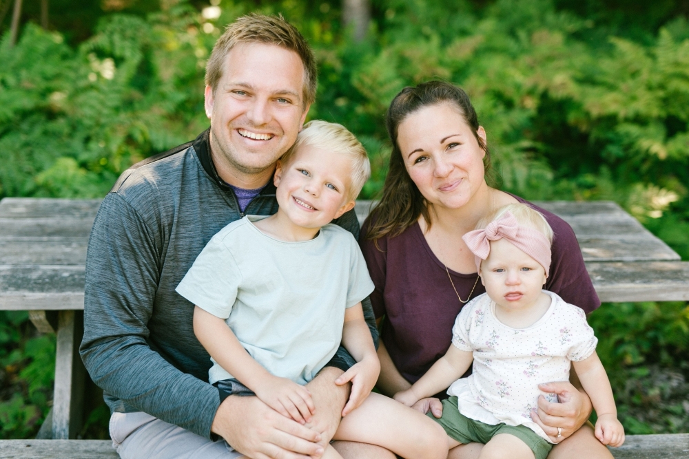 Abigail和老公Kyle本身育有兩名孩子。