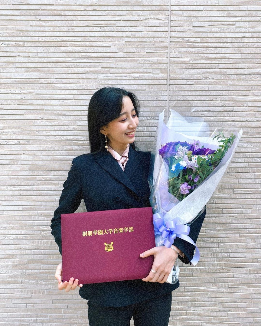 木村心美透露自己修讀的是文憑課程，因此三年即可畢業。