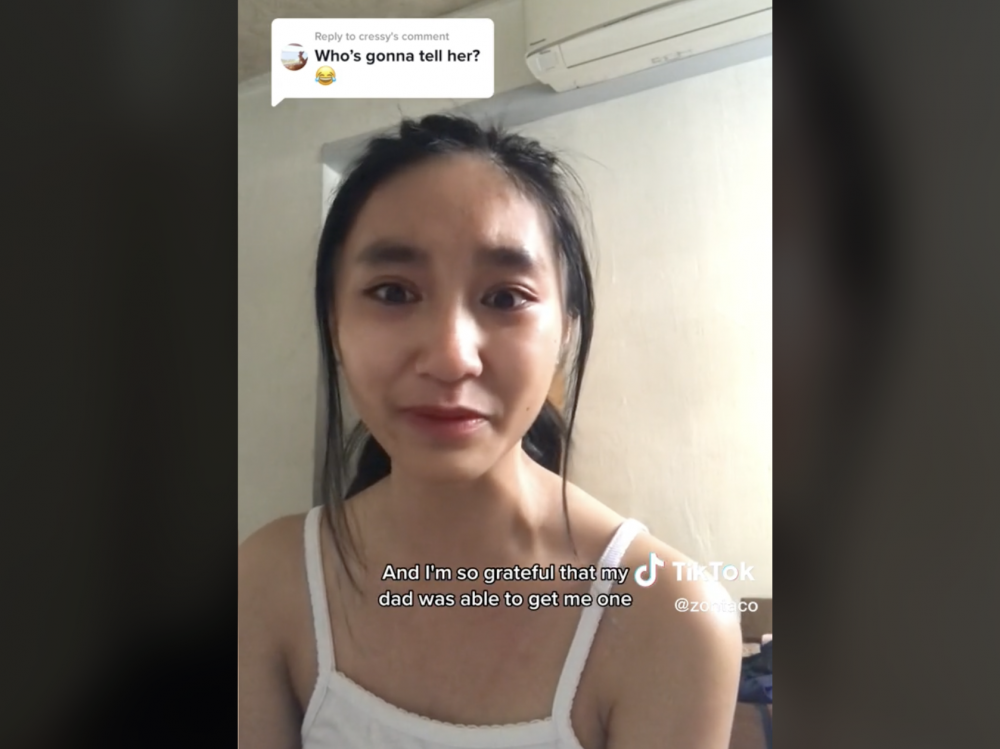 Zoe表示自己一家移民後並不富裕，父親也非常努力工作。