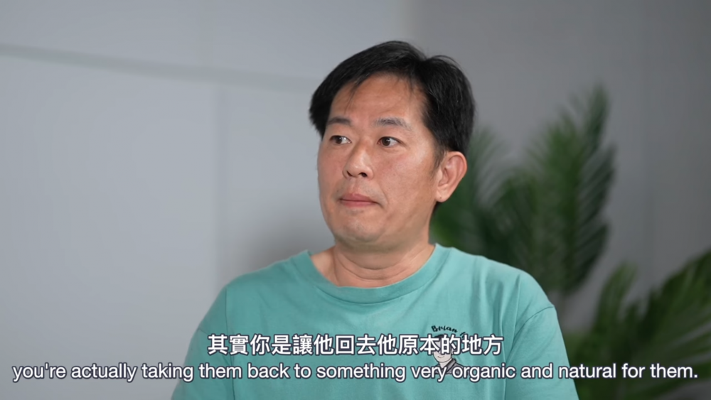 帶小朋友去大自然 ,目的是讓他們回歸最初的地方