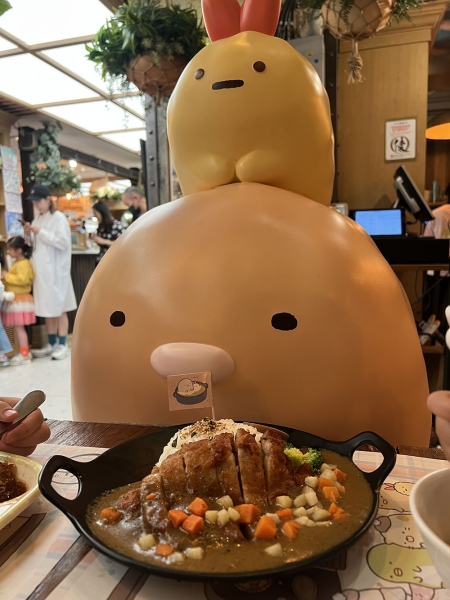 炸豬扒和炸蝦尾